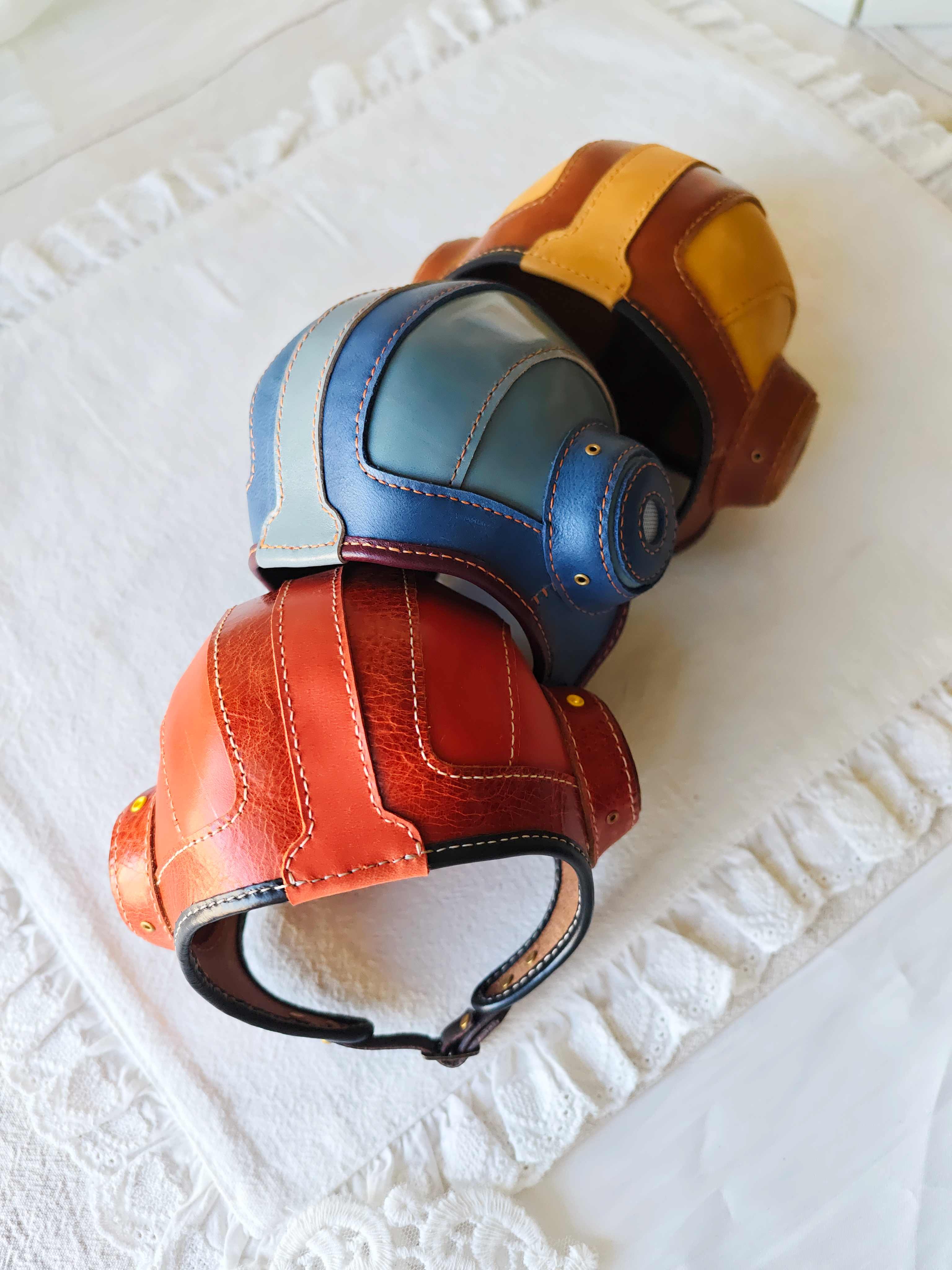 Handmade Blythe/BJD  Hat,Leather Aviator Hat