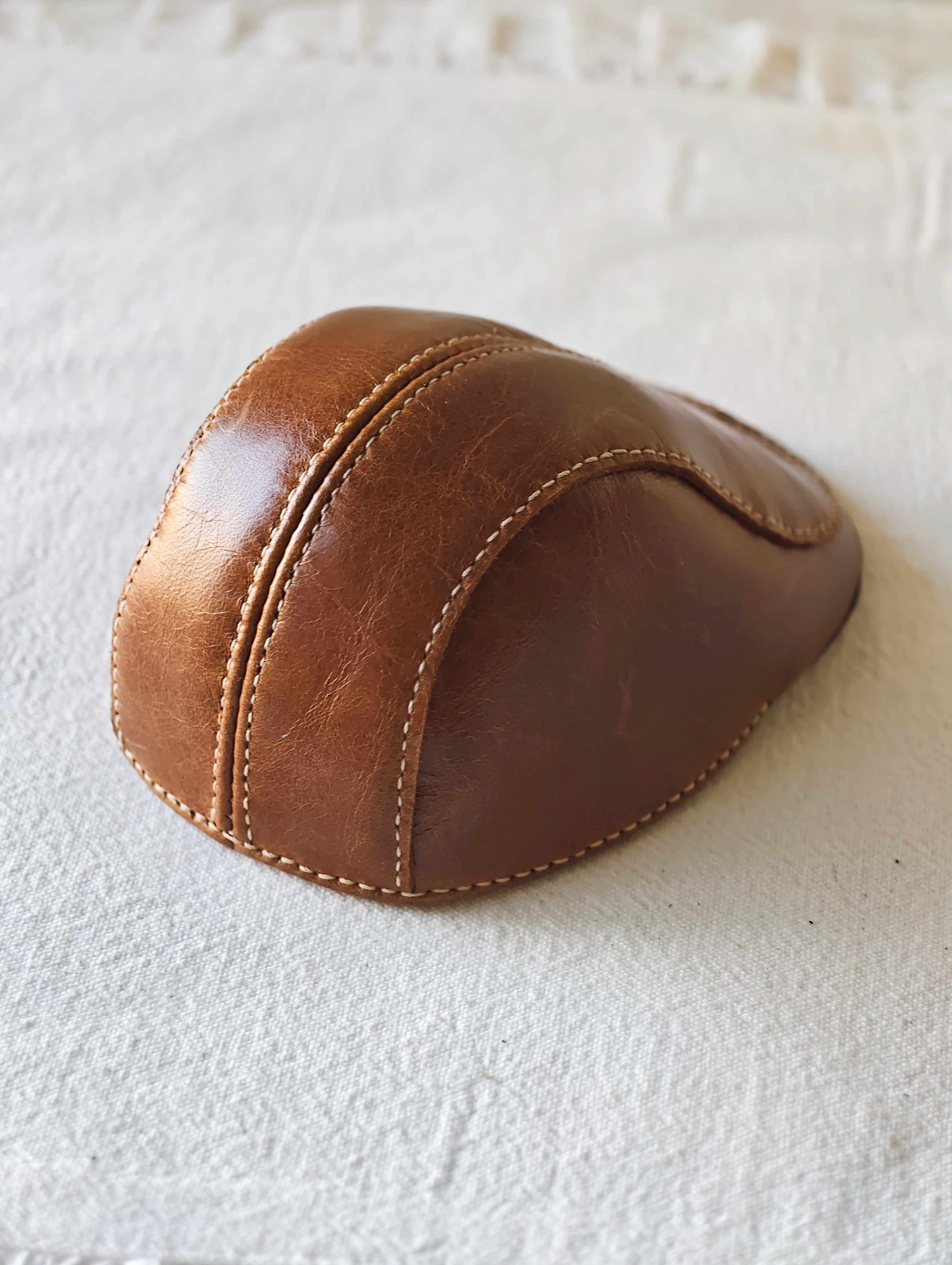 Handmade Blythe/BJD Hat, Leather Flat Cap