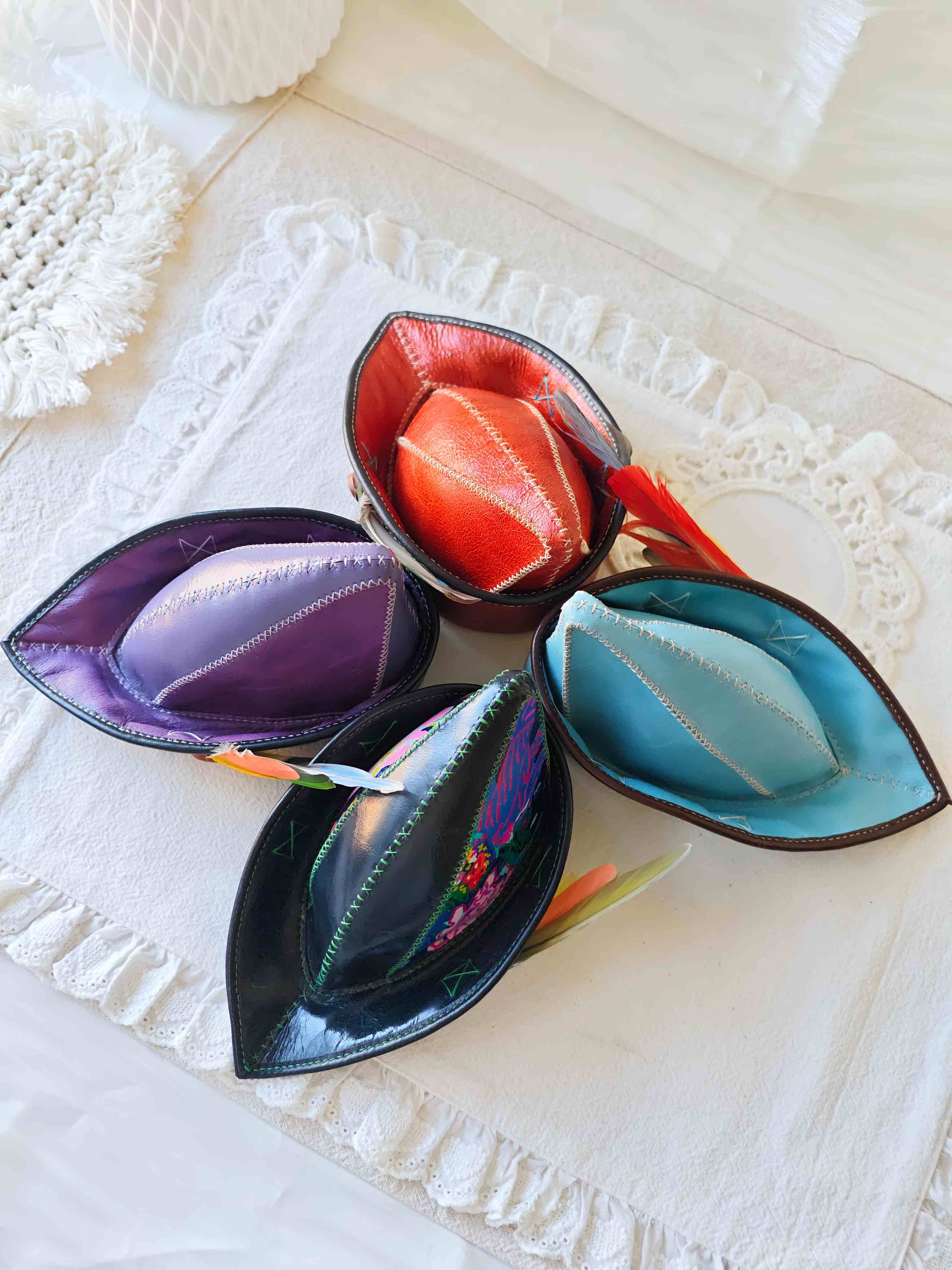 Handmade Blythe/BJD  Hat, Leather Robin Hood Hat