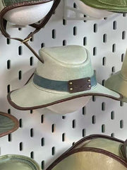 Handmade Blythe/BJD Hat, Leather Wide Brim Hat