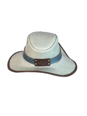 Handmade Blythe/BJD Hat, Leather Wide Brim Hat