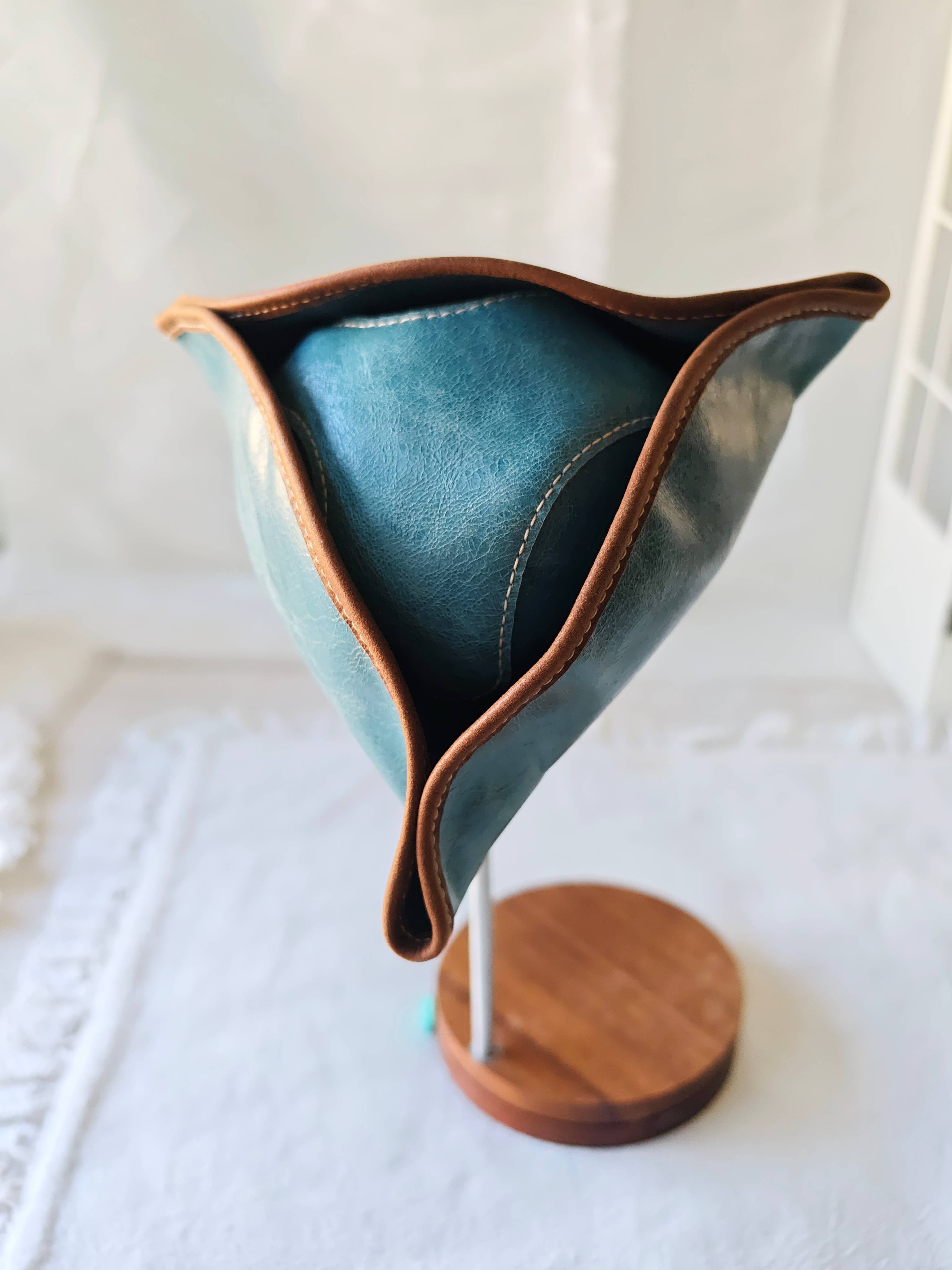 Handmade Blythe/BJD Hat,Leather Pirate Hat