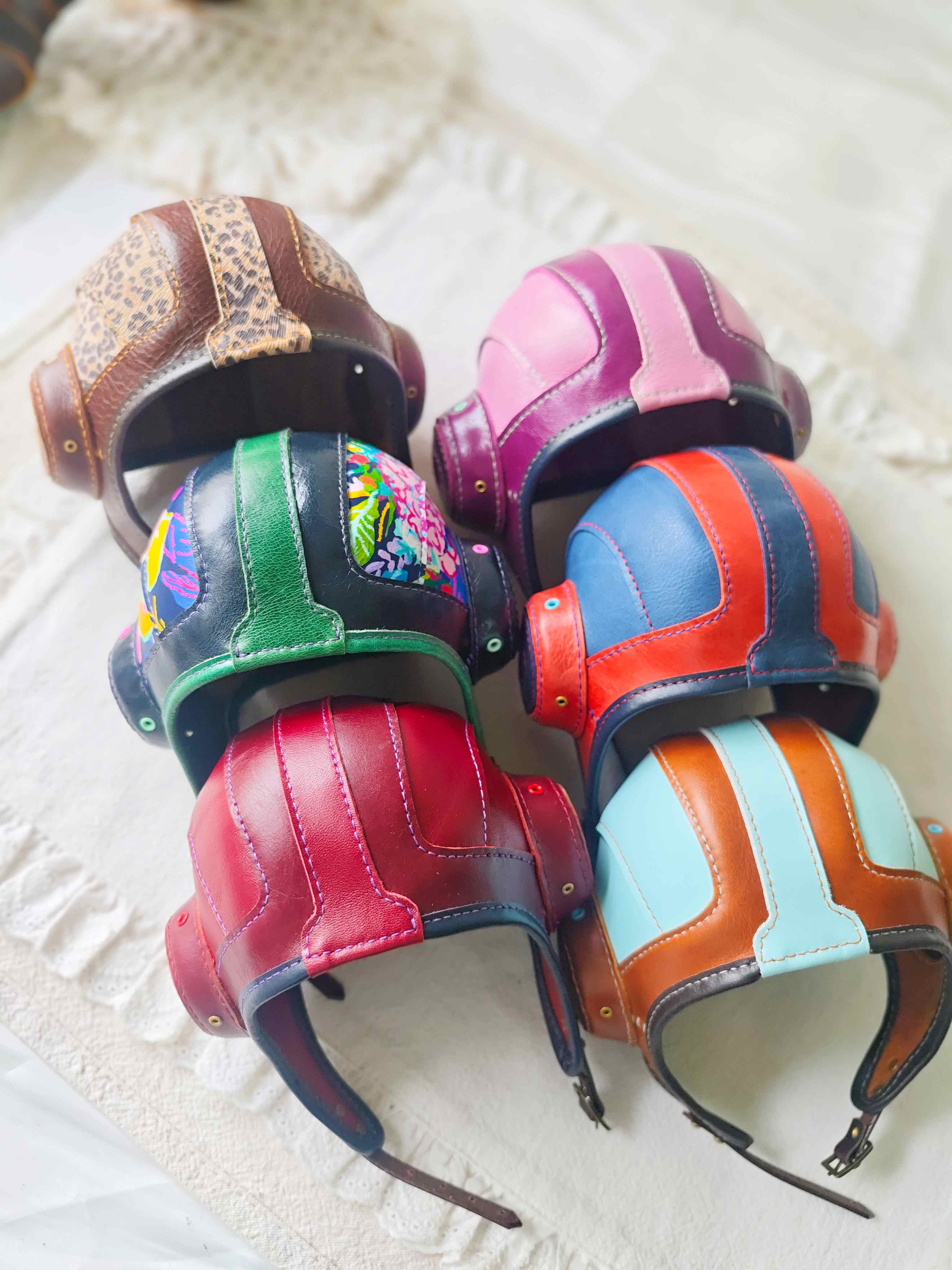 Aviator Hats In Stock - Handmade Doll Accessory - ToastDoll