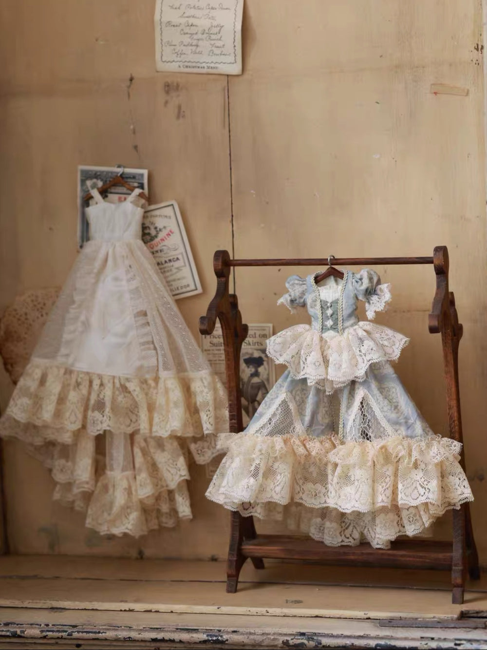Vintage Lace Layer Blythe Outfits Detail | ToastDoll