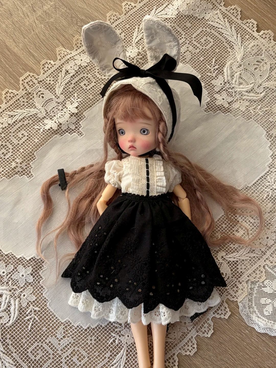 Miss Bunny Blythe BJD Set - Handmade Doll Clothes-ToastDoll