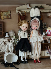 Miss Bunny Blythe BJD Set - Handmade Doll Clothes-ToastDoll