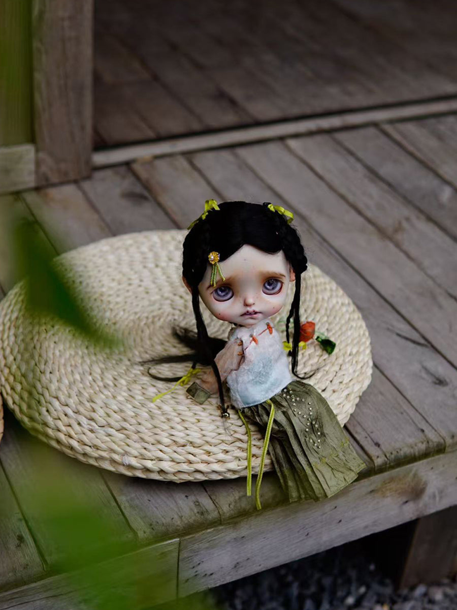 Handmade Outfit for Blythe/Pullip, Chinese Traditional Outfit Set