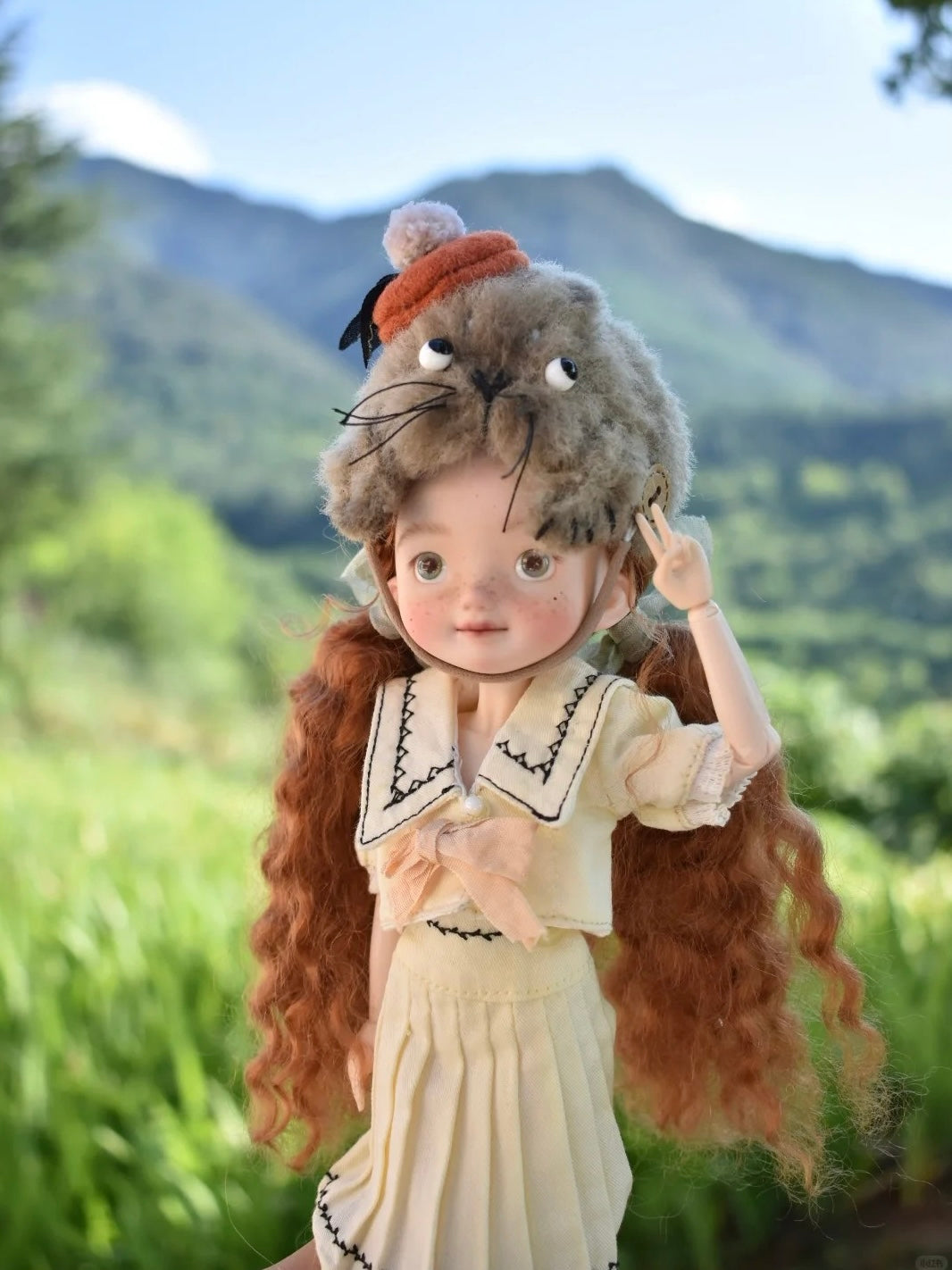 Vintage Sailor Blythe BJD Outfit - Handmade Doll Clothes - ToastDoll