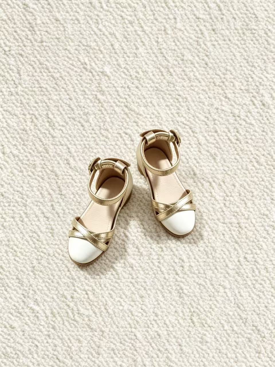 Cross Strap Blythe Flats - Handmade Doll Shoes - ToastDoll