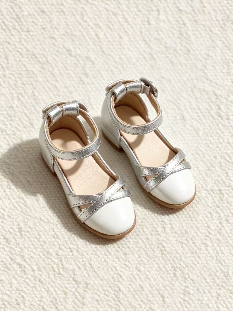 Cross Strap Blythe Flats - Handmade Doll Shoes - ToastDoll