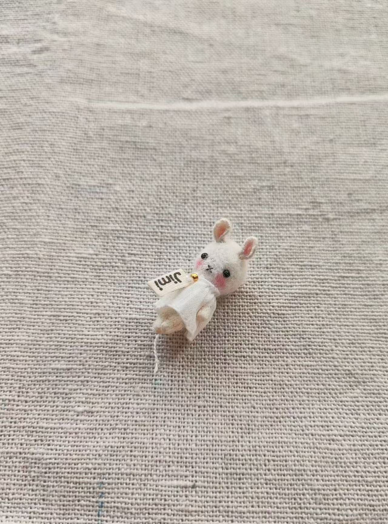 Handmade Bunny Mini Animal Plushies | ToastDoll