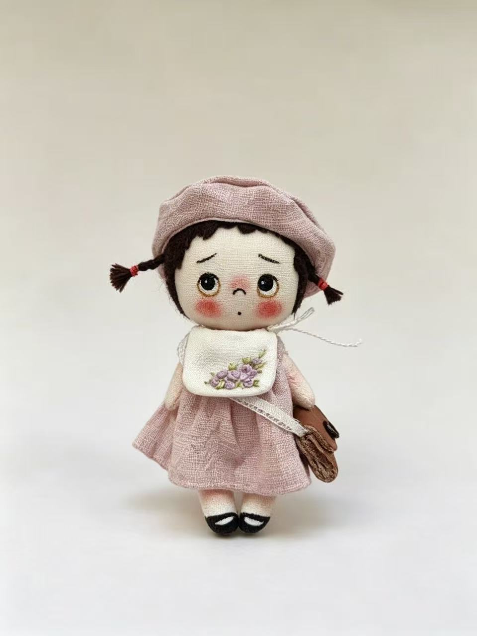 Mini Pixie Tot Plushies - Handmade Doll Companion - ToastDoll