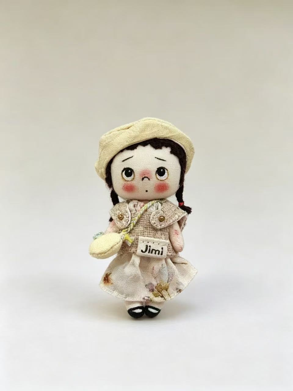Mini Pixie Tot Plushies - Handmade Doll Companion - ToastDoll