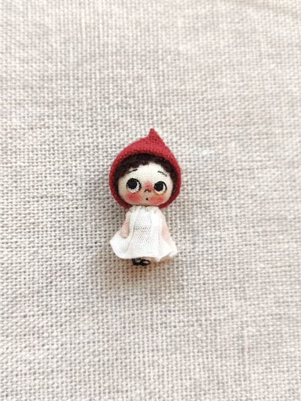 Mini Pixie Tot Plushies - Handmade Doll Companion - ToastDoll