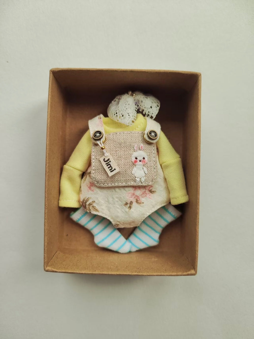 Bunny Baby Half Romper OB11 Outfit | ToastDoll