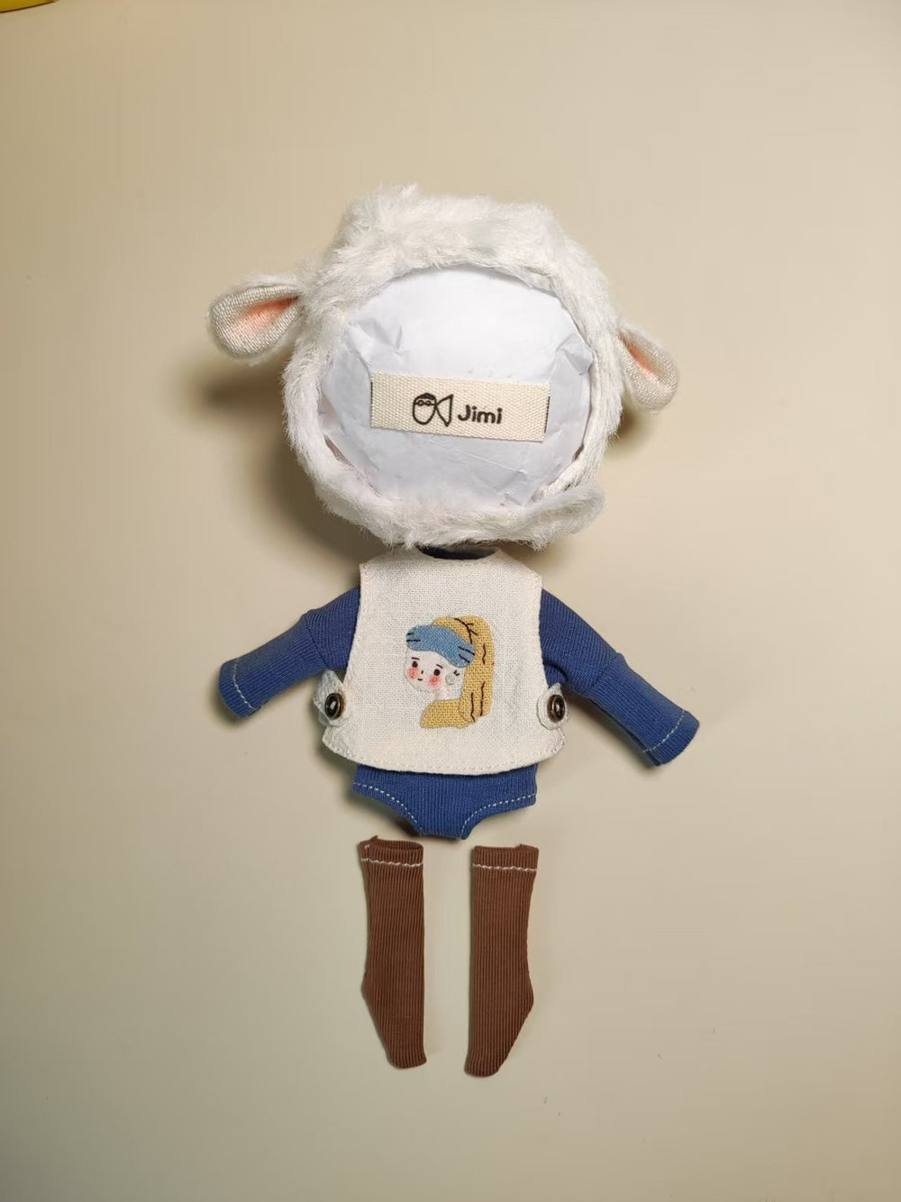 Lamb Baby Half Romper OB11 Outfit | ToastDoll