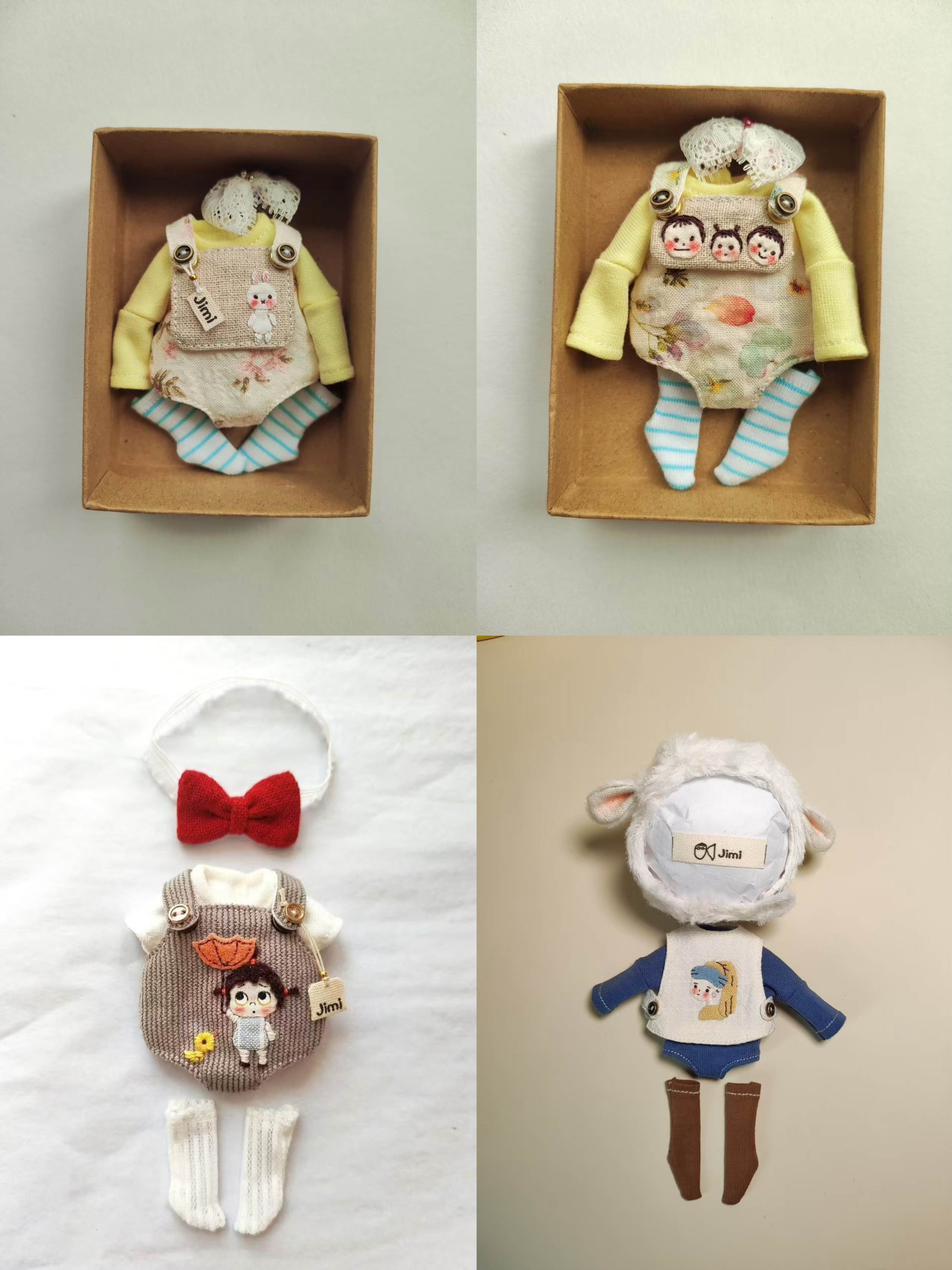 Baby Half Romper OB11 Outfit | ToastDoll