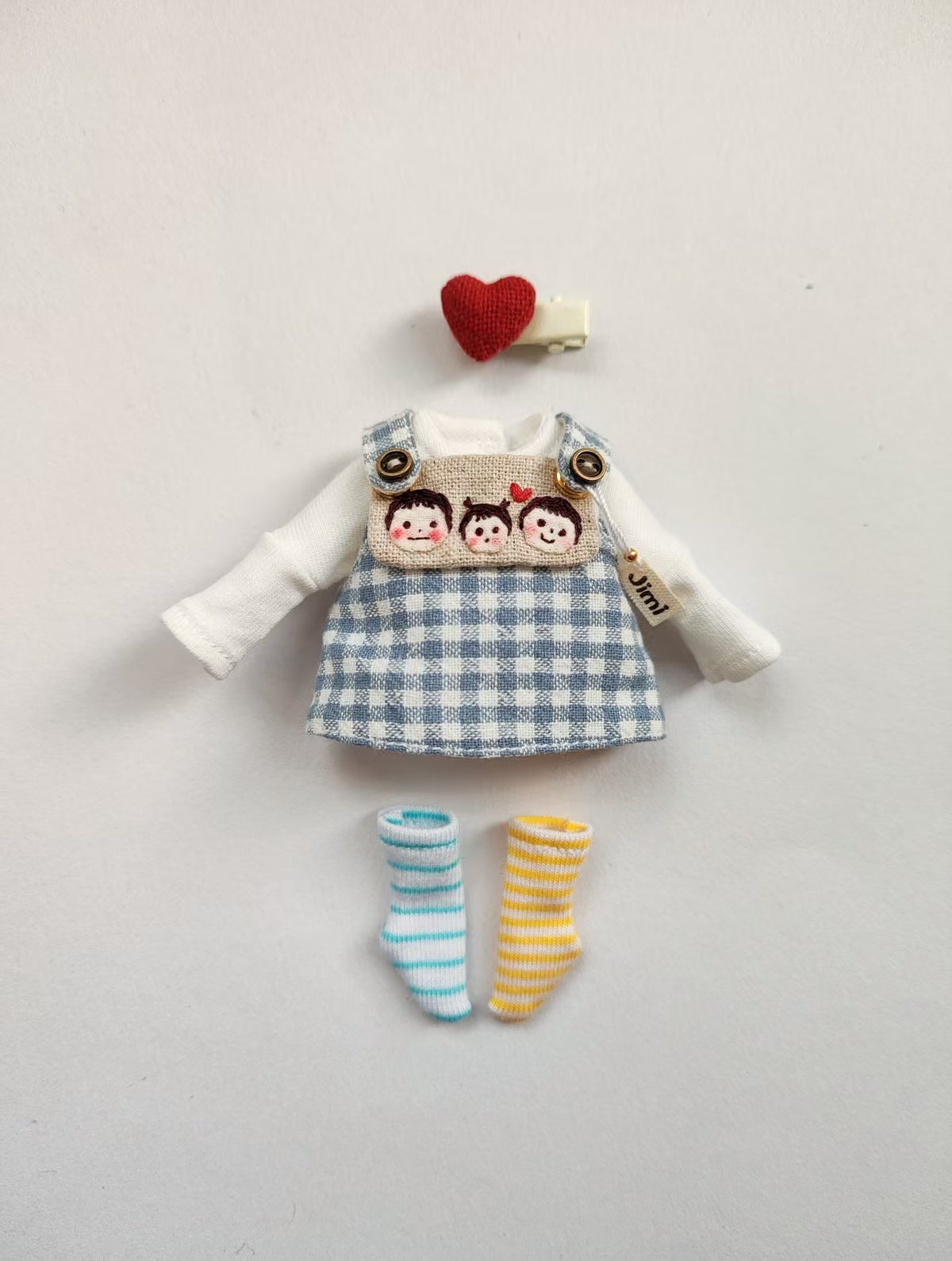 Blue Innocent Baby Dress OB11 Outfit | ToastDoll