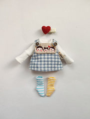 Blue Innocent Baby Dress OB11 Outfit | ToastDoll