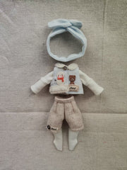 Innocent Vest Pants OB11 Outfit - Handmade Doll Clothes - ToastDoll