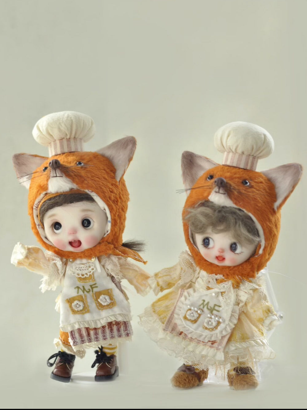 Miss Fox Costume Ob11 Outfit | ToastDoll