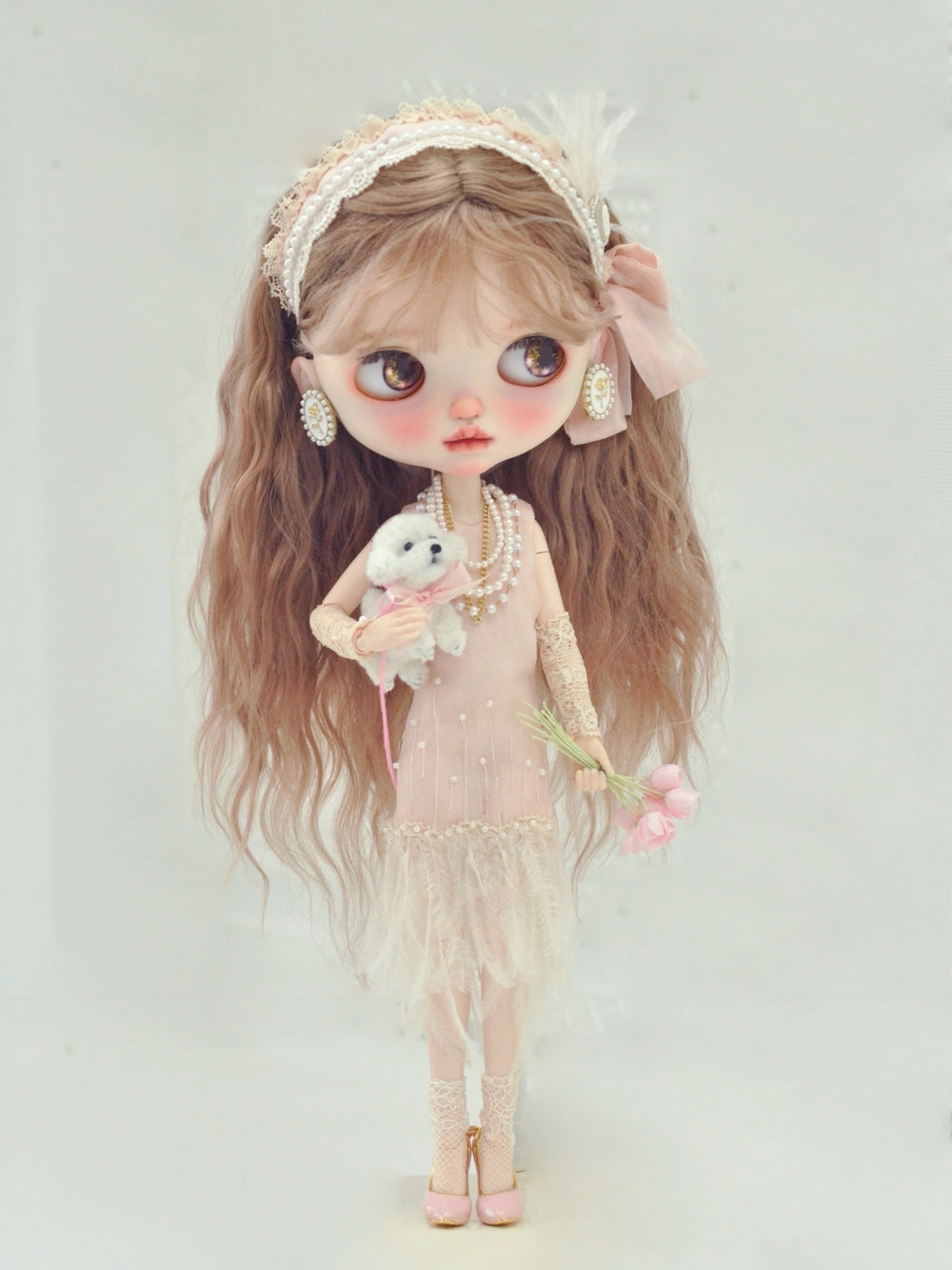 Vintage Flapper Blythe Dress Front View | ToastDoll