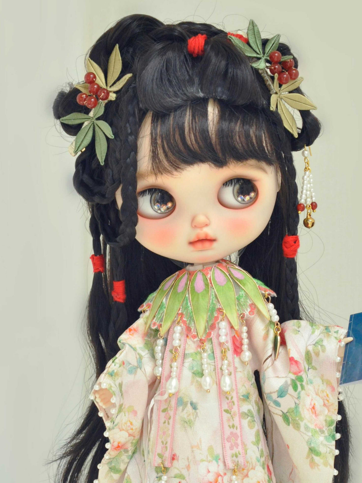 Floral Poet Hanfu Blythe BJD Ancient-Style Wig | ToastDoll