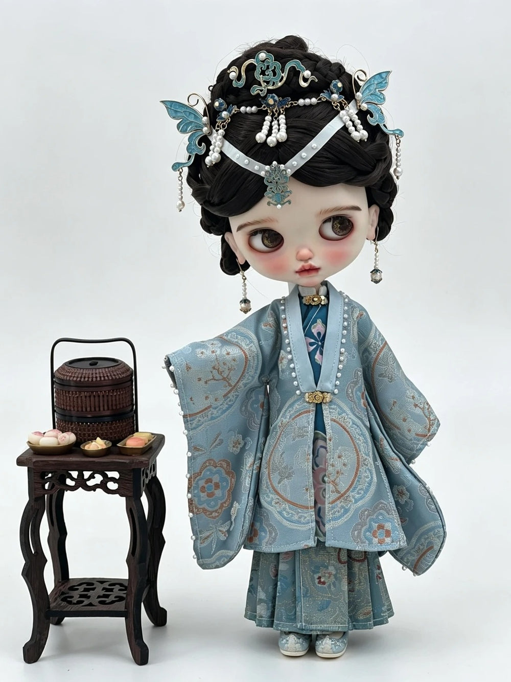 Orchid Elegance Hanfu Blythe Outfit | ToastDoll