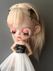 Handmade Blythe/BJD Headband, Pearl