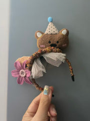Handmade Blythe/BJD Headband,Cute Bear Ear Headband