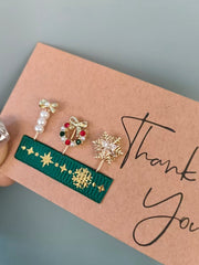 Handmade Blythe/Jerryberry/BJD Hair Clips,Chistmas Set