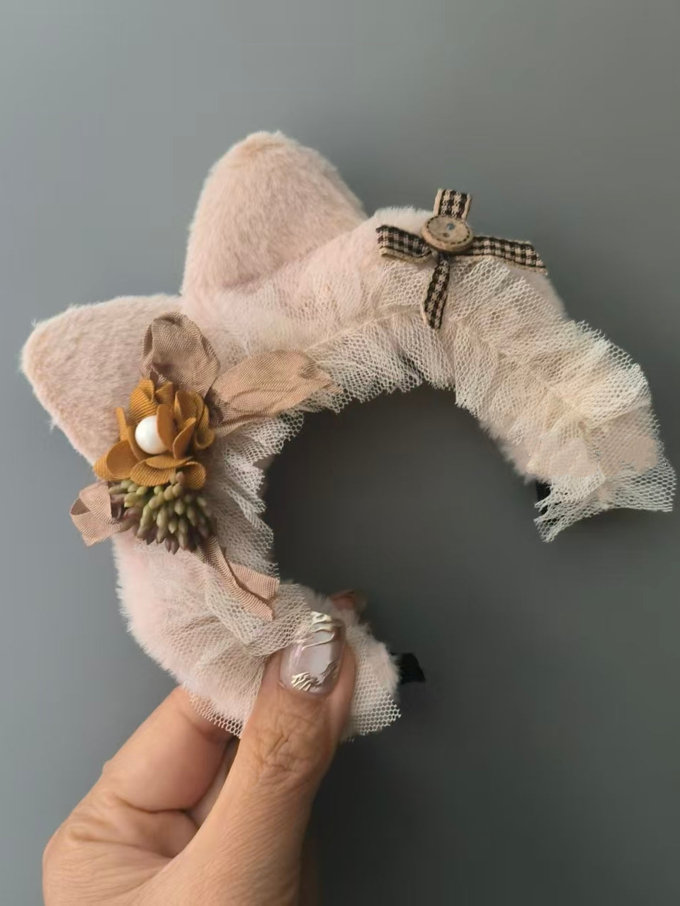 Handmade Blythe/BJD Headband, Cat