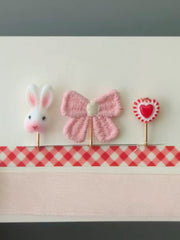 Handmade Blythe/Jerryberry/BJD Hair Clips, Bunny Set