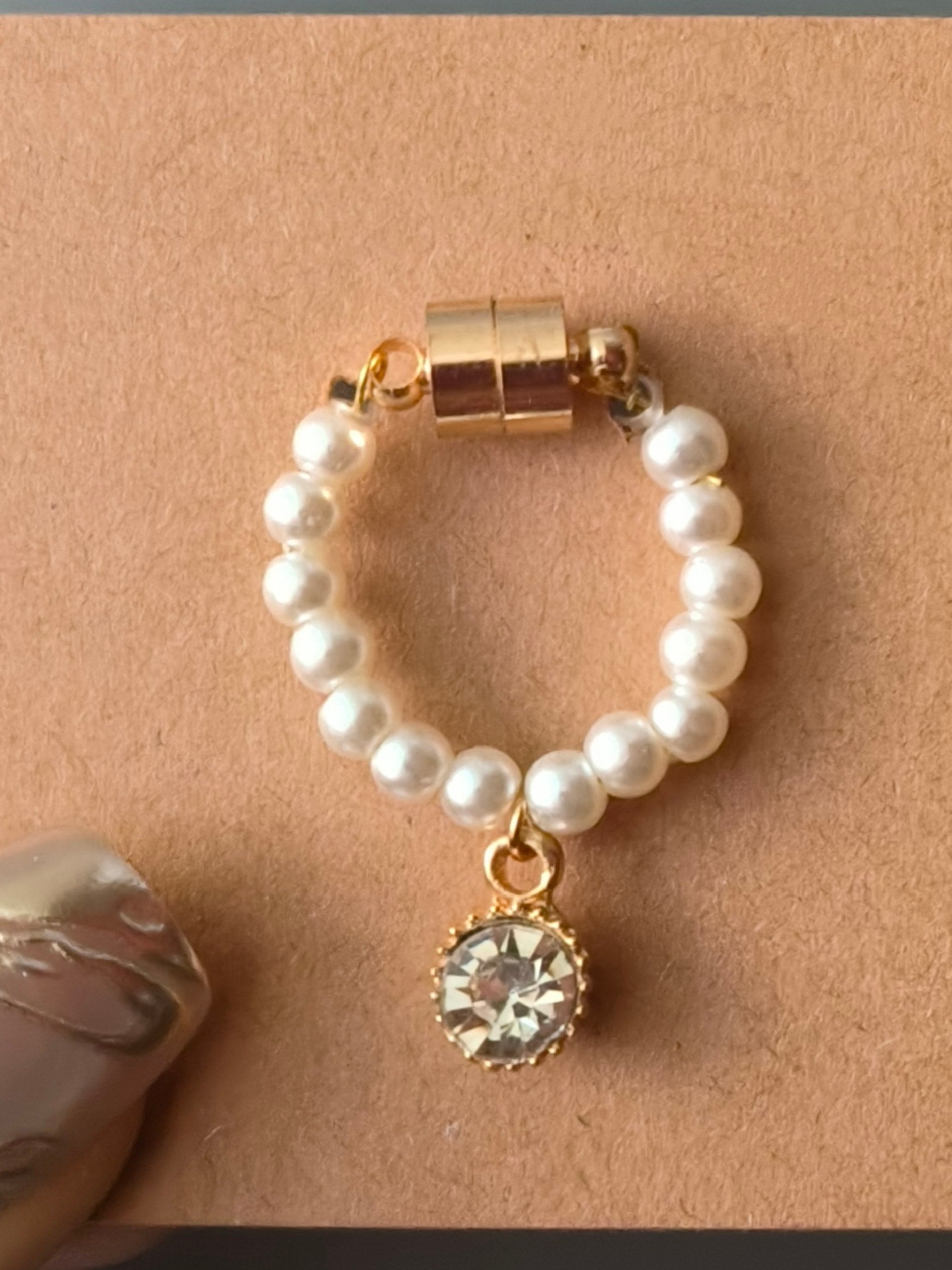 Chic Choker Floral Pearl Necklace - Handmade Doll Charms - ToastDoll