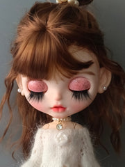 Chic Choker Floral Pearl Necklace - Handmade Doll Charms - ToastDoll