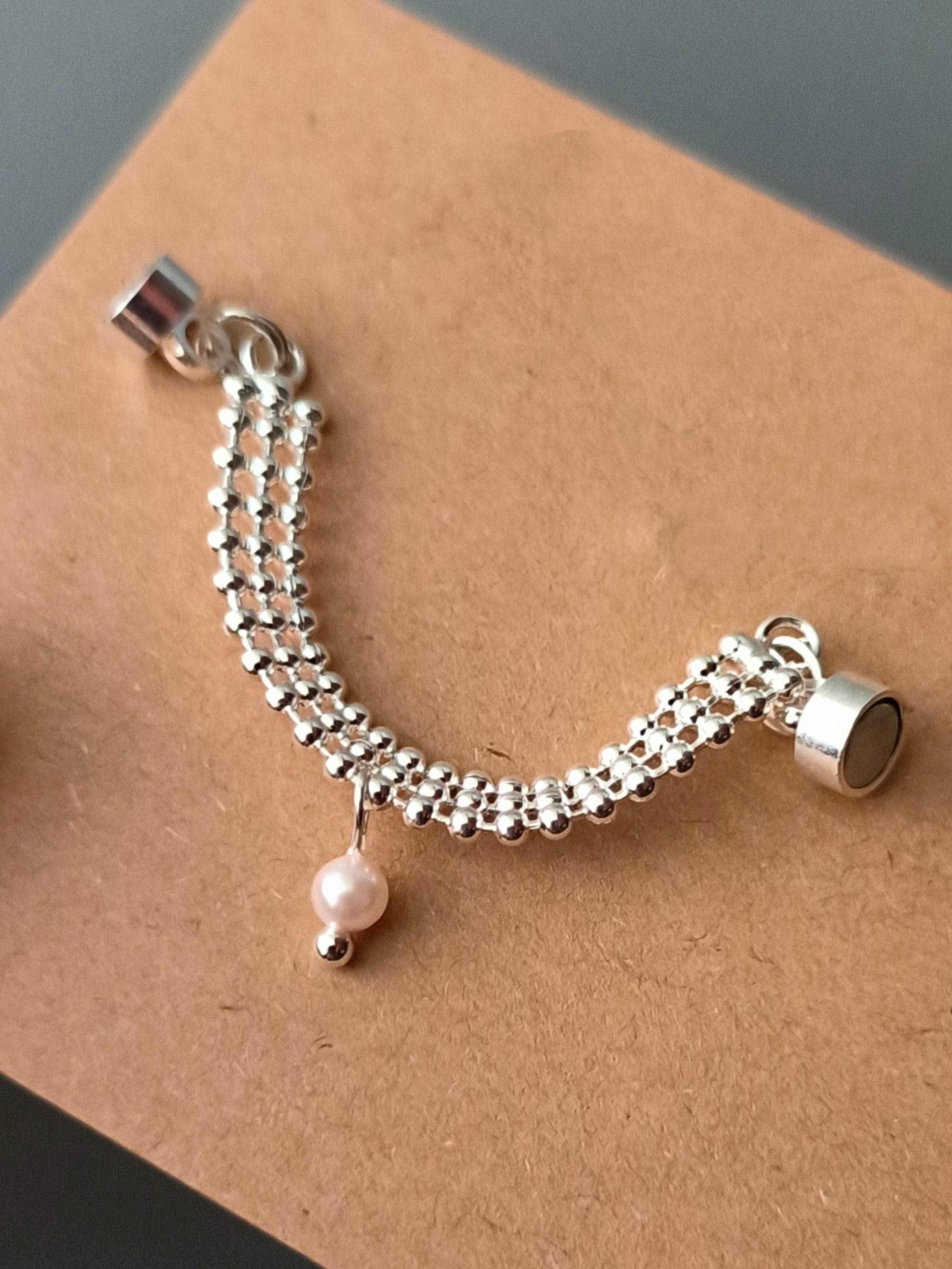 Chic Choker Floral Pearl Necklace - Handmade Doll Charms - ToastDoll