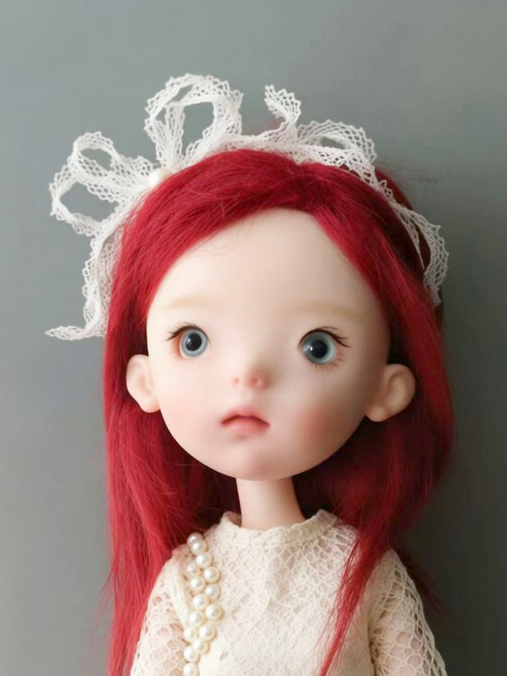 Lace Bow 1/6 BJD Headband | ToastDoll
