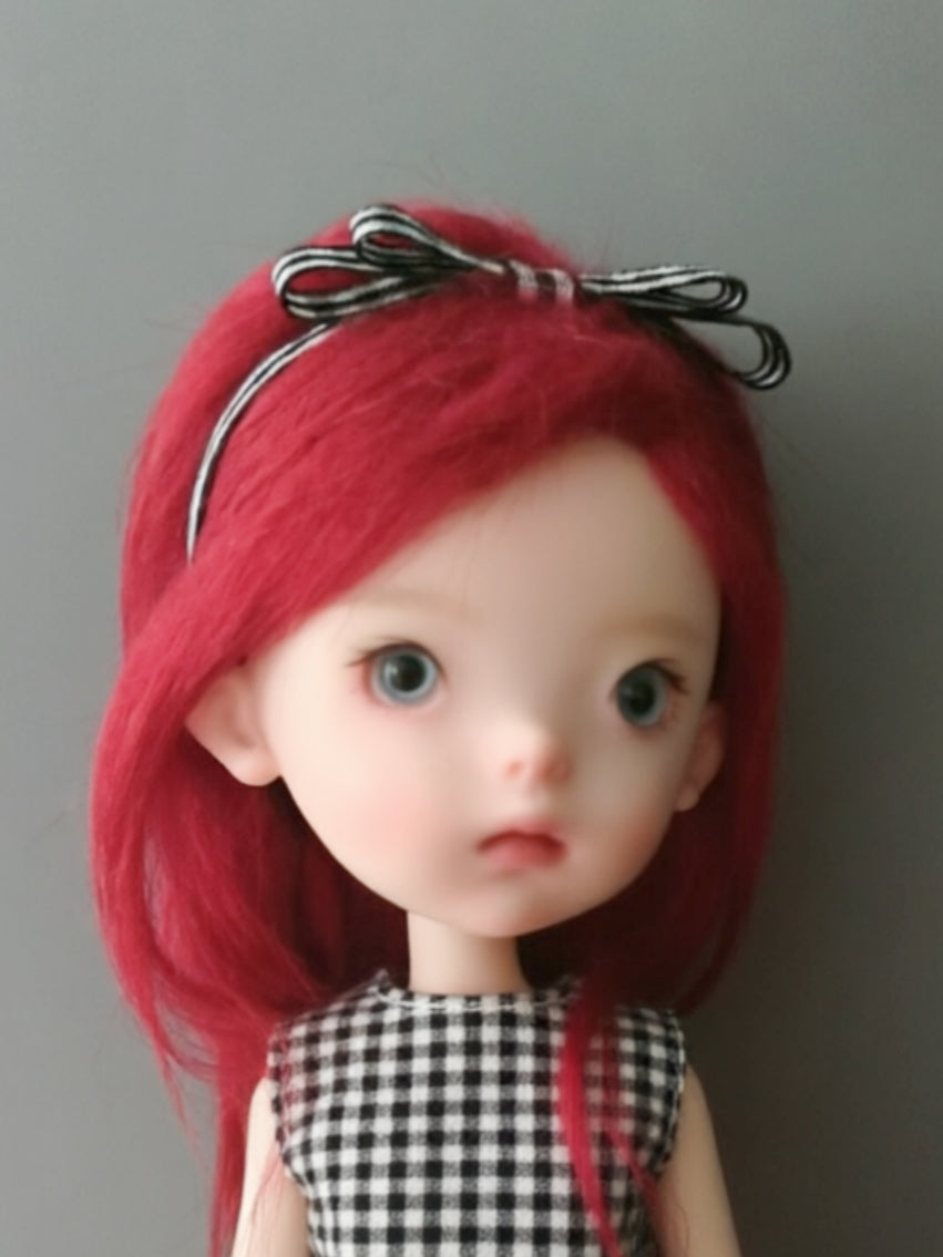 Black White Bowknot 1/6 BJD Headband | ToastDoll