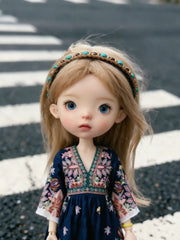 Boho 1/6 BJD Headband - Handmade Doll Headpiece - ToastDoll