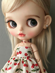 Cherry Blythe 1/6 BJD Necklace - Handmade Doll Jewelry - ToastDoll