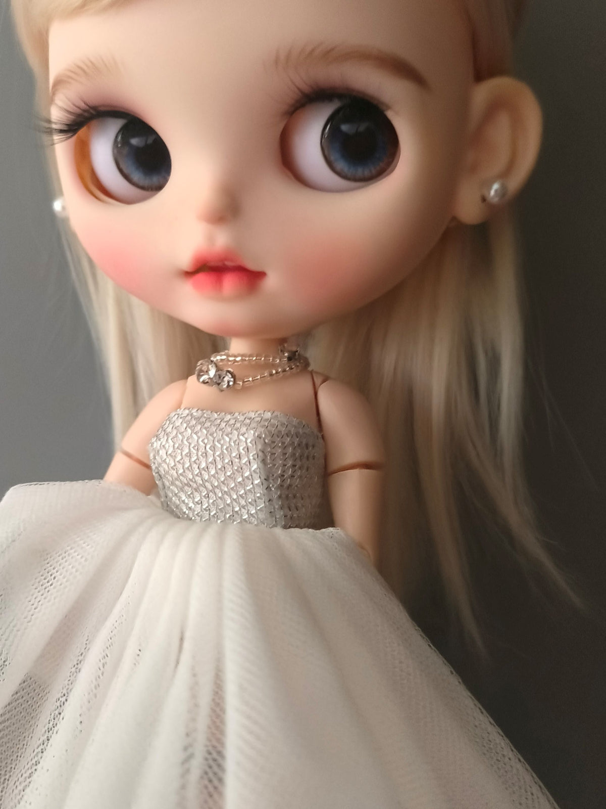 Sparkling Blythe 1/6 BJD Necklace - Handmade Doll Jewelry - ToastDoll