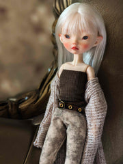 Handmade Outfit for Blythe/Obitsu,Knit Cardigan and Pants Set