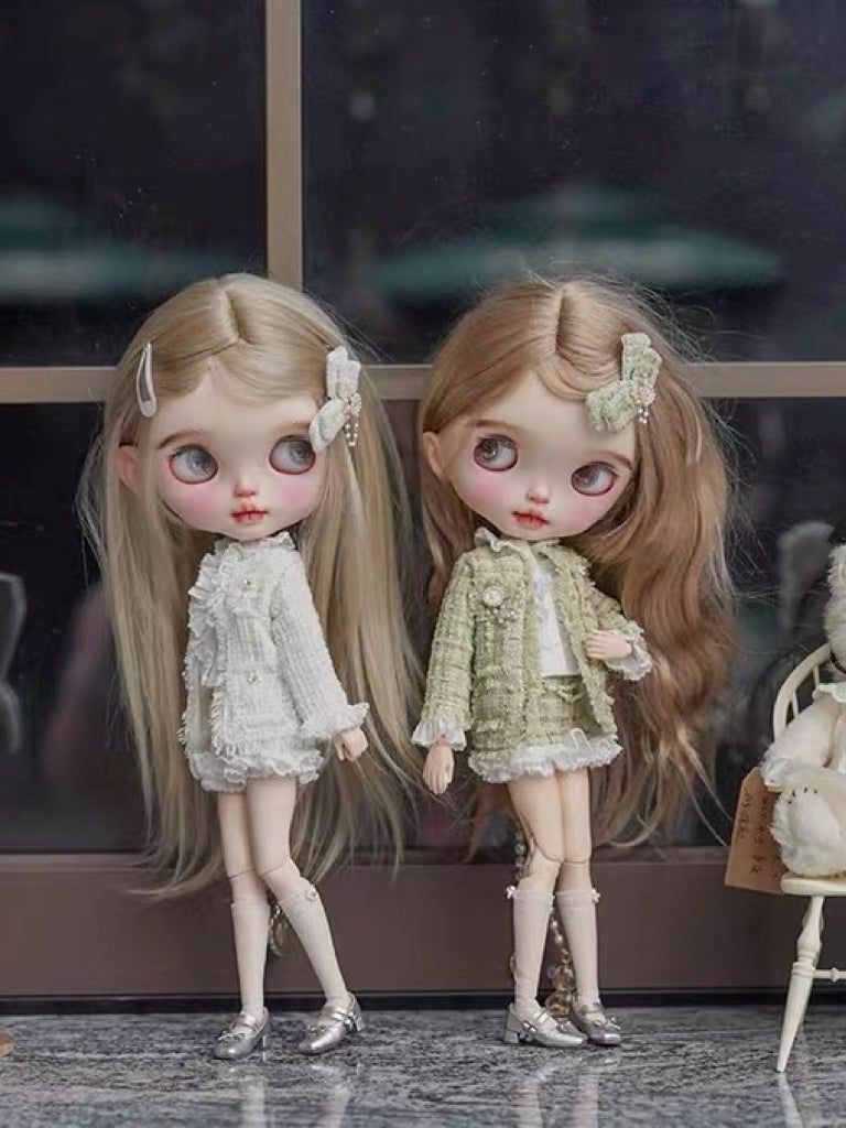 Elegant Tweed Blythe BJD Outfit | ToastDoll