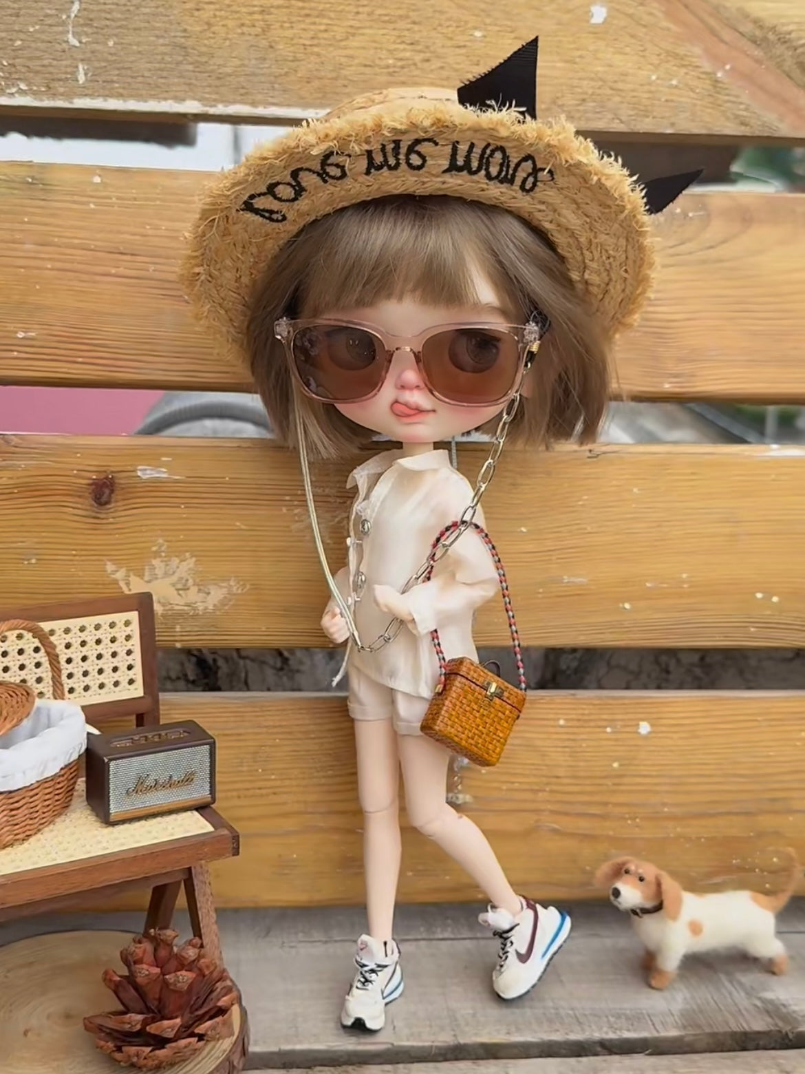 Breezy Sheer Blythe BJD Outfit - Handmade Doll Clothes - ToastDoll