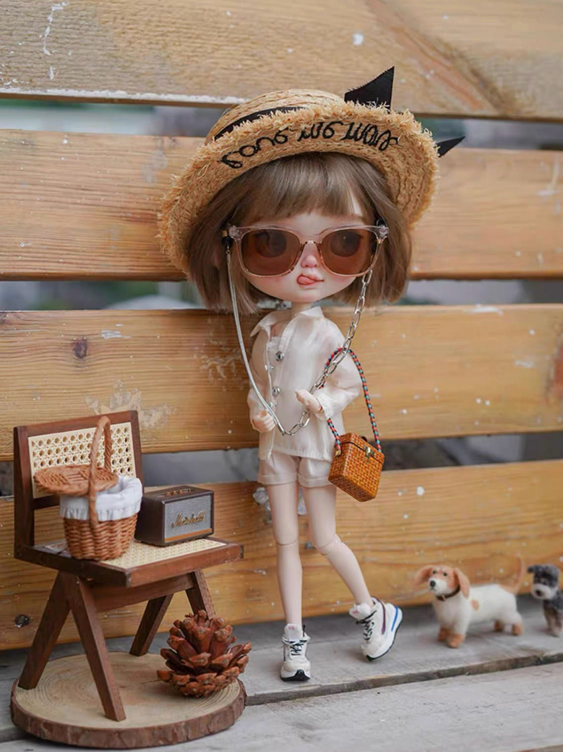 Breezy Sheer Blythe BJD Outfit - Handmade Doll Clothes - ToastDoll