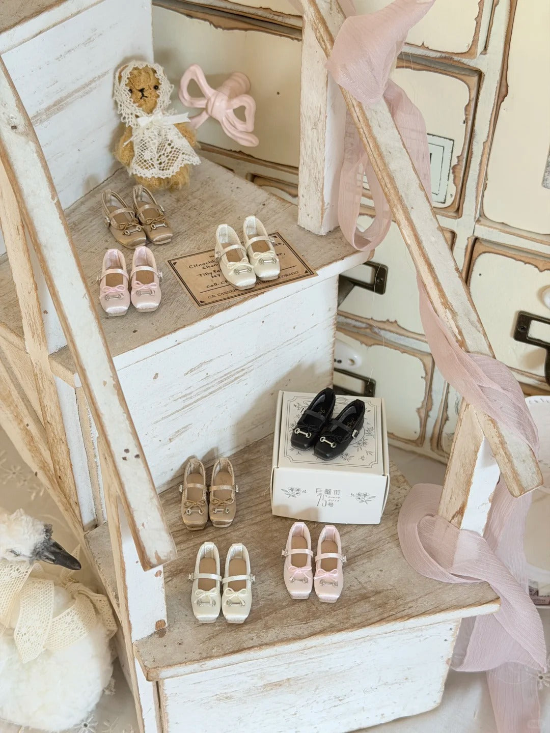 Bow Ballet Mary Jane Blythe Flats | ToastDoll