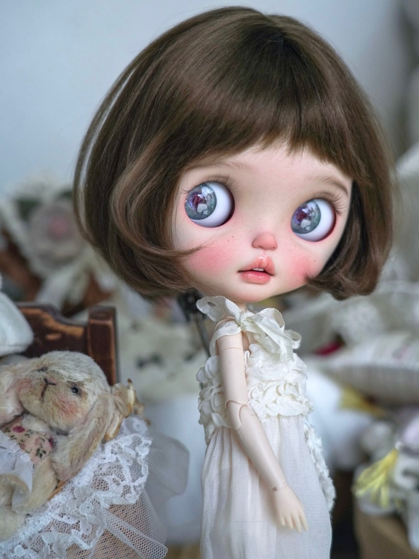Lilia Custom Blythe OOAK - Innocent Tender Doll - ToastDoll