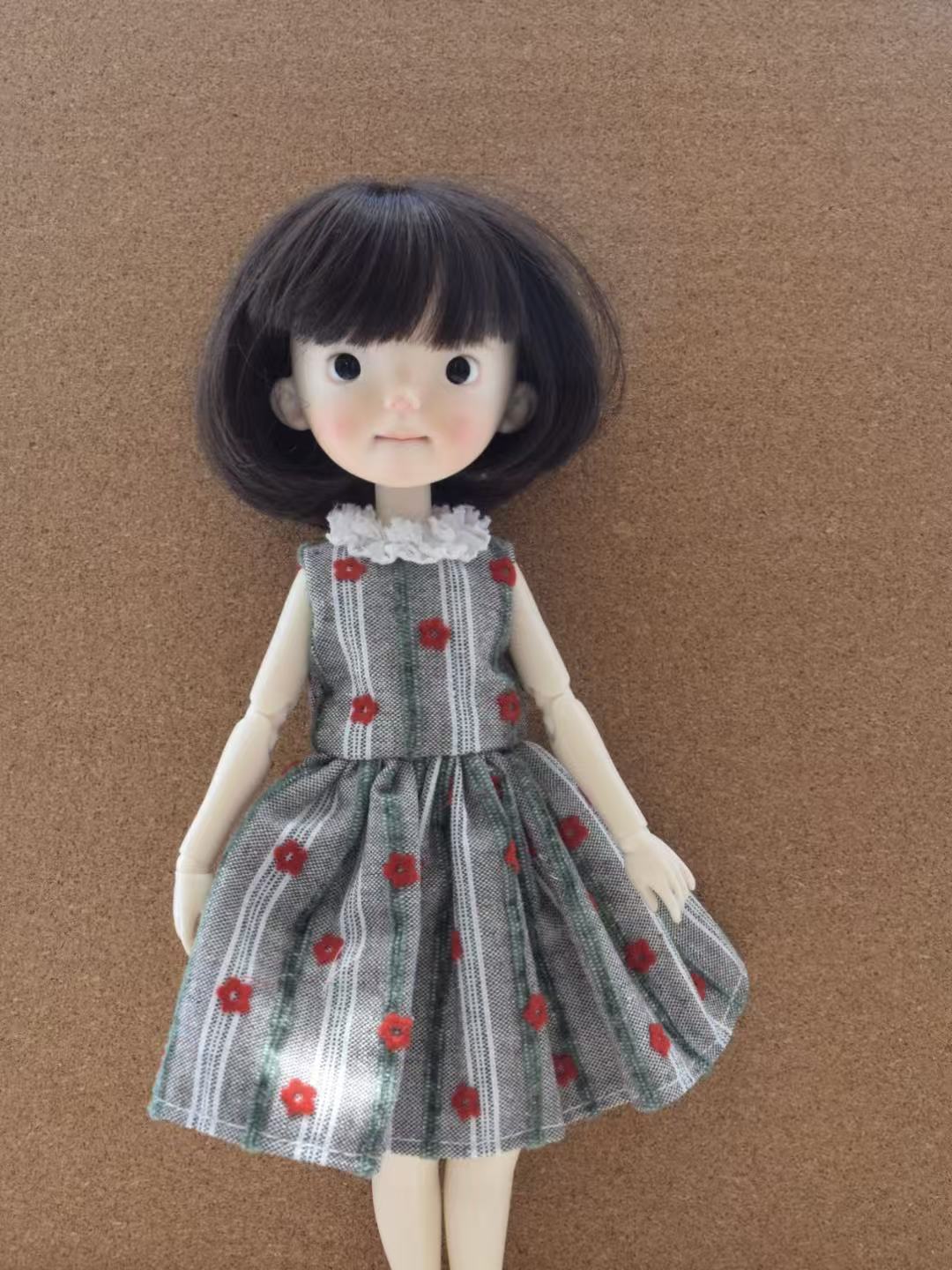 Cottage Floral Blythe 1/6 BJD Set - Handmade Doll Clothes - ToastDoll