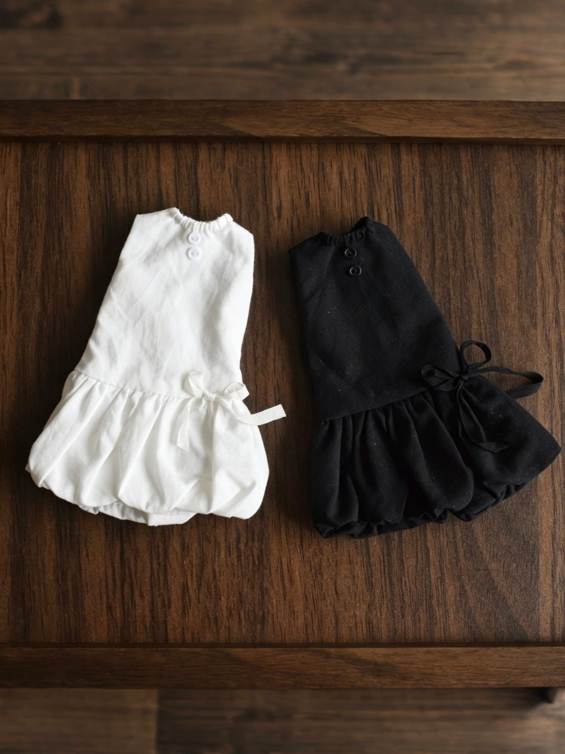Black White Blythe 1/6 BJD Dress - Handmade Doll Clothes - ToastDoll