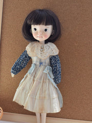 Rustic Cottage Blythe BJD Dress - Handmade Doll Clothes - ToastDoll